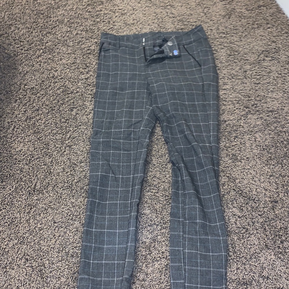 plaid pants